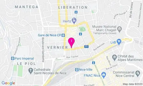 Localisation Laetitia Bizzari Charpigny