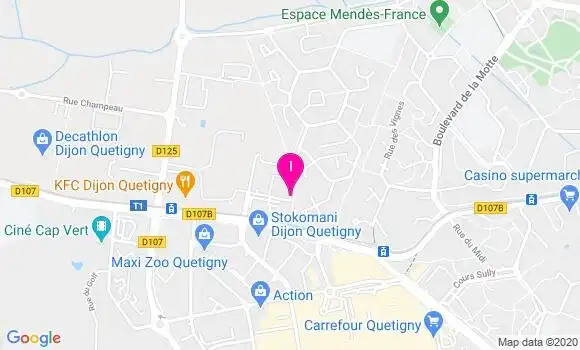 Localisation Laetitia Eveilleau
