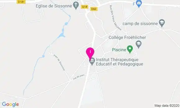 Localisation Nathalie Collignon