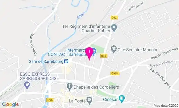 Localisation Carole Teutsch