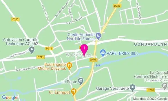 Localisation Elodie Lefaix