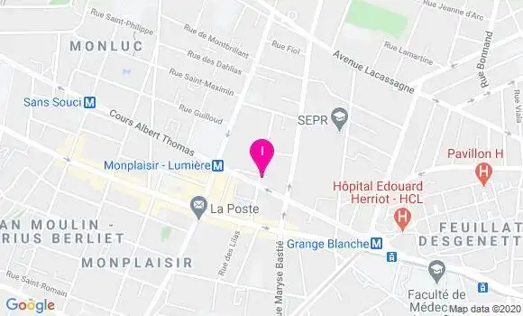 Localisation Severine Marchand