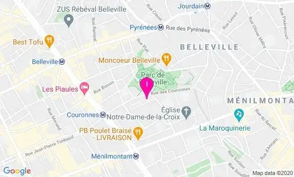 Localisation Marie Elisabeth Abdou