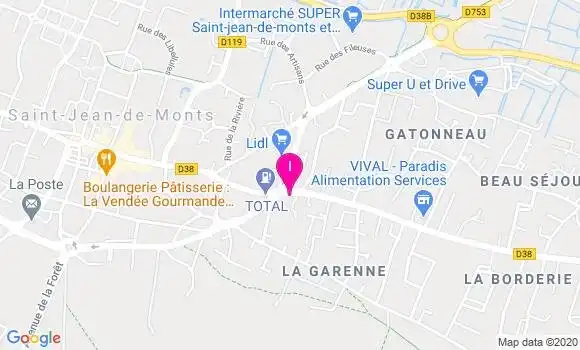 Localisation Anthony Thisse