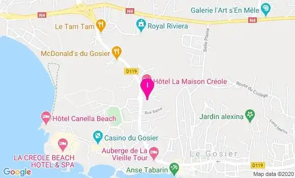 Localisation Rachel Lahoupe
