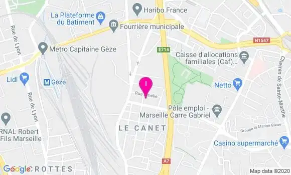 Localisation Estelle Morice
