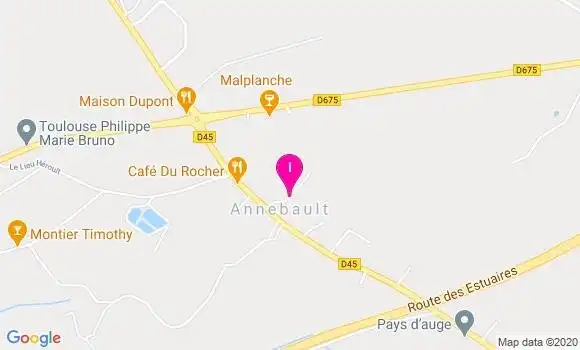 Localisation Lucie Lebarbey