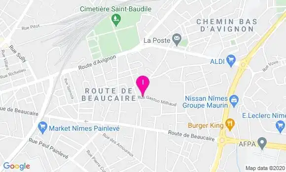 Localisation Christine Rahuel
