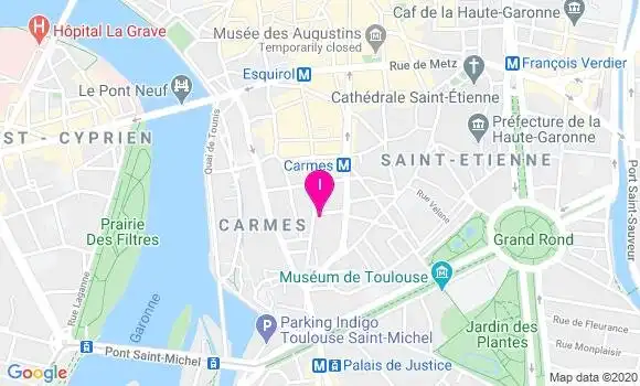 Localisation Isabelle Merencio