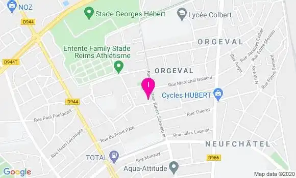 Localisation Audrey Raillard