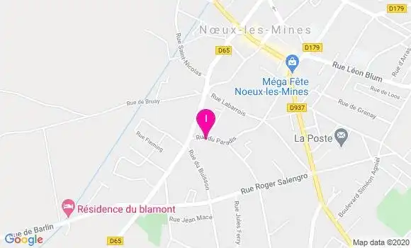Localisation Odile Maison