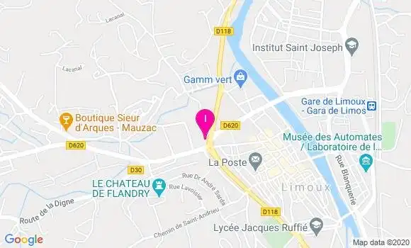 Localisation Christine Verge Fonvieille