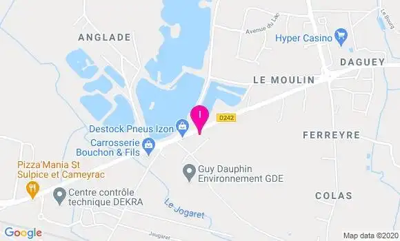 Localisation Murielle Lafon