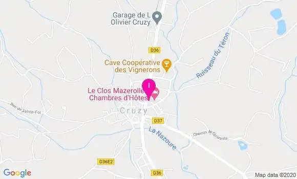 Localisation Ines Carrera