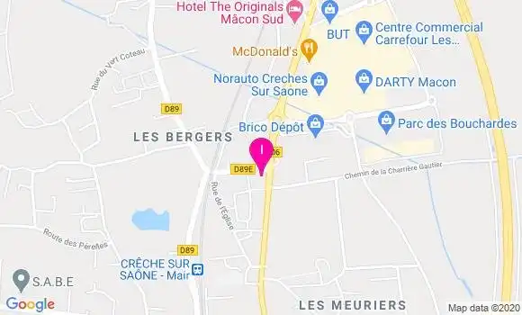 Localisation Anna Jeannelle