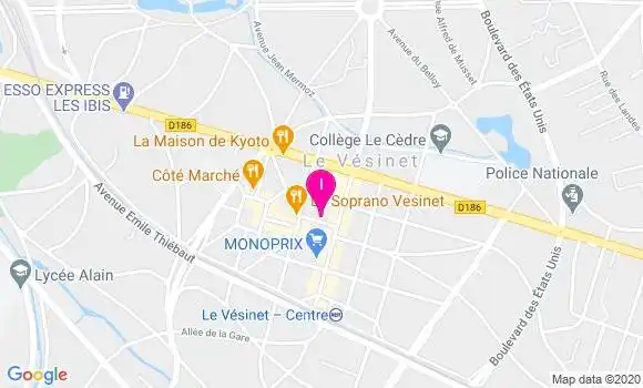 Localisation Anne Sophie Le Dain