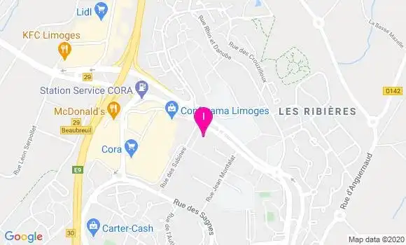 Localisation Alexandra Guyot