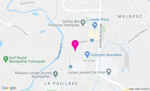 Localisation Nathalie Mumaka