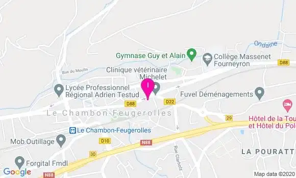 Localisation Pauline Penon