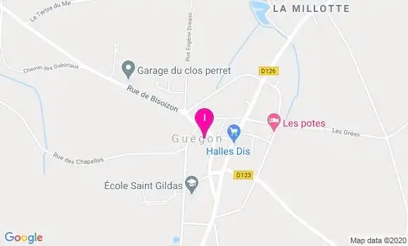 Localisation Karen Le Breton