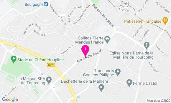 Localisation Ophelie Pecqueux