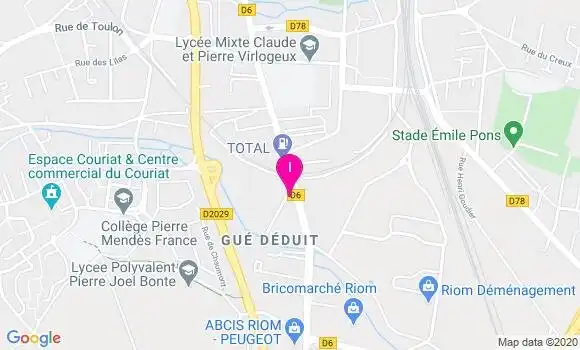 Localisation Sophie Rellier