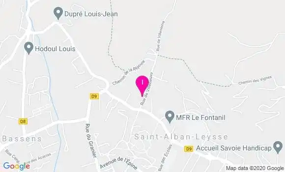Localisation Blandine Wietecka