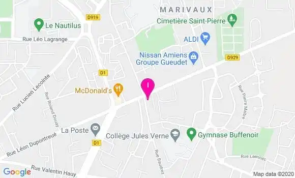 Localisation Sabine Joly
