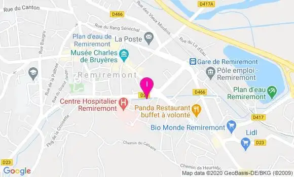 Localisation Emilie Durand