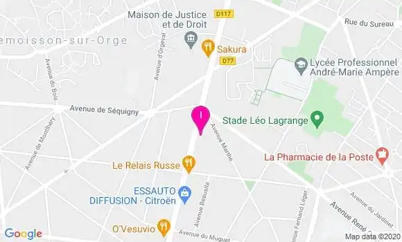 Localisation Cecile Bourron