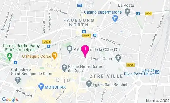 Localisation Pauline Lenormand