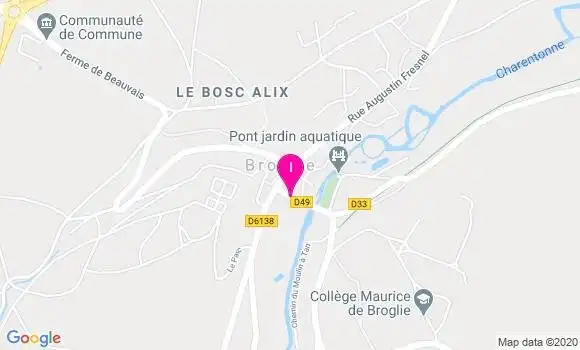 Localisation Berengere Brehin