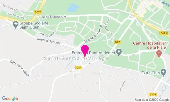 Localisation Lucie Lemaitre