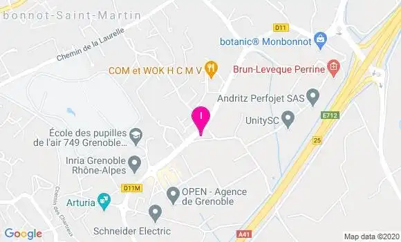 Localisation Lucile Amaurin