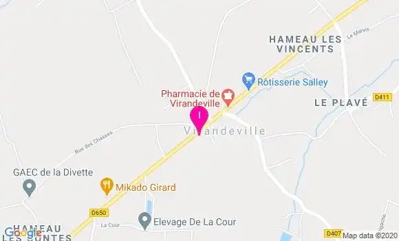 Localisation Charline Leger