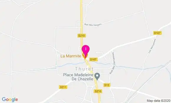 Localisation Amelie Cellier