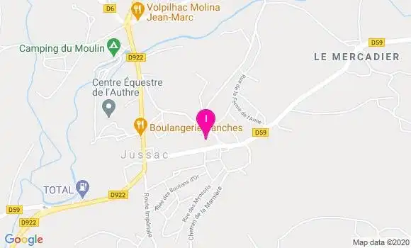 Localisation Catherine Louvradoux