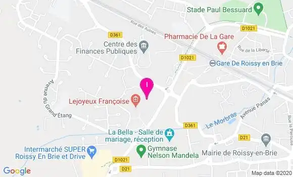 Localisation Coralie Bourgeois
