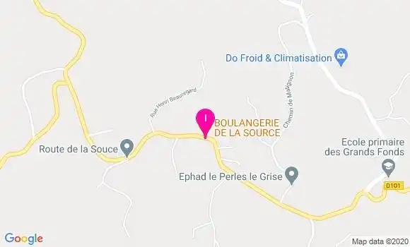 Localisation Jacqueline Gobert