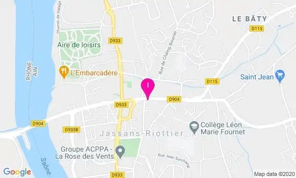 Localisation Megane Veron