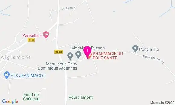 Localisation Laetitia Boncompagni