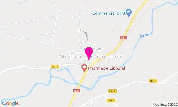Localisation Marina Alnikine