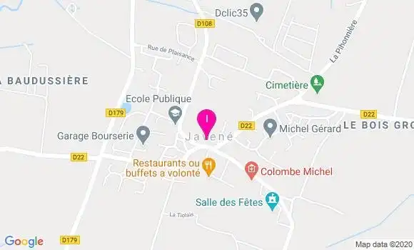 Localisation Jeremie Haudebert