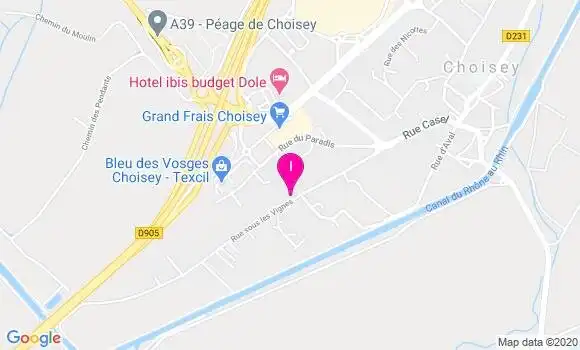 Localisation Angeline Dury
