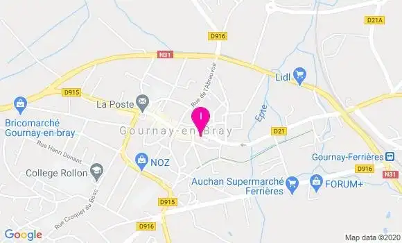 Localisation Rachel Aumont