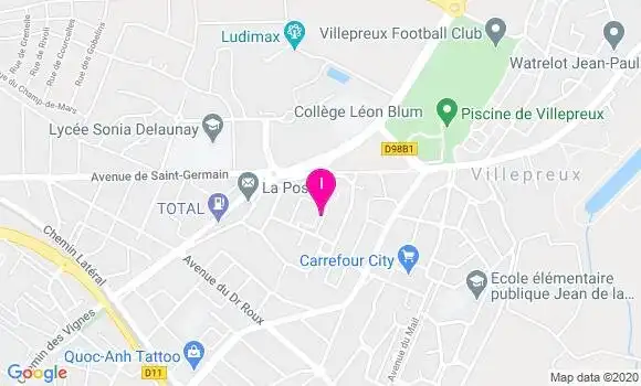 Localisation Christine Gaudemer