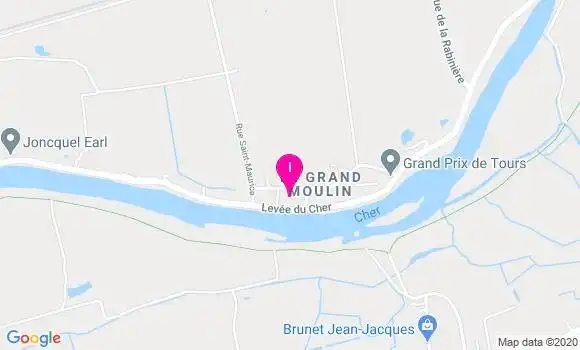 Localisation Caroline Gazet Deny