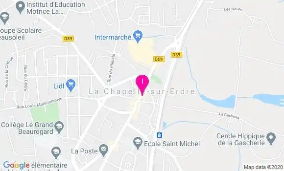 Localisation Emilie Tourillon