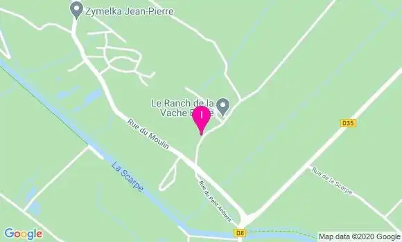 Localisation Jennifer Vermersch Lecomte