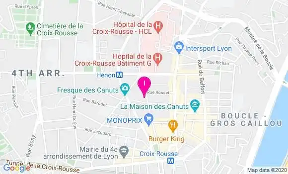 Localisation Thomas Faure